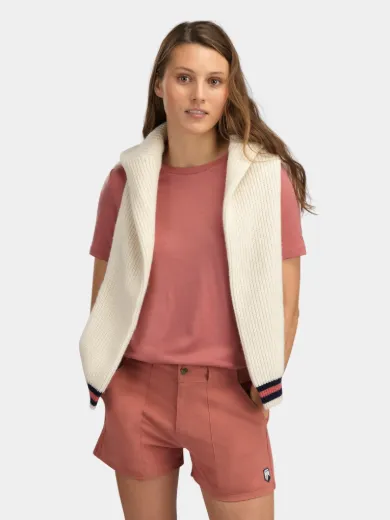 Bilde av WoolLand Romsdalseggen Shorts W.cord Woman  Burned rose